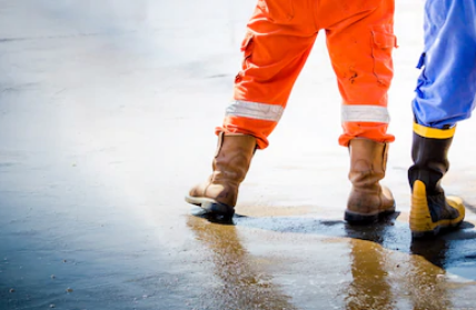 Work boot covers for contractors